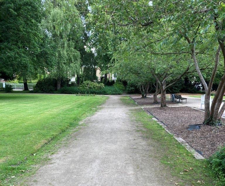 Auffrischungskur für den Cäcilienplatz: Oldenburgs grünes Schmuckstück erblüht neu