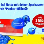 Bequem punkten beim Einkauf: Mit der Sparkassen-Card bei Netto PAYBACK Punkte sammeln 😊