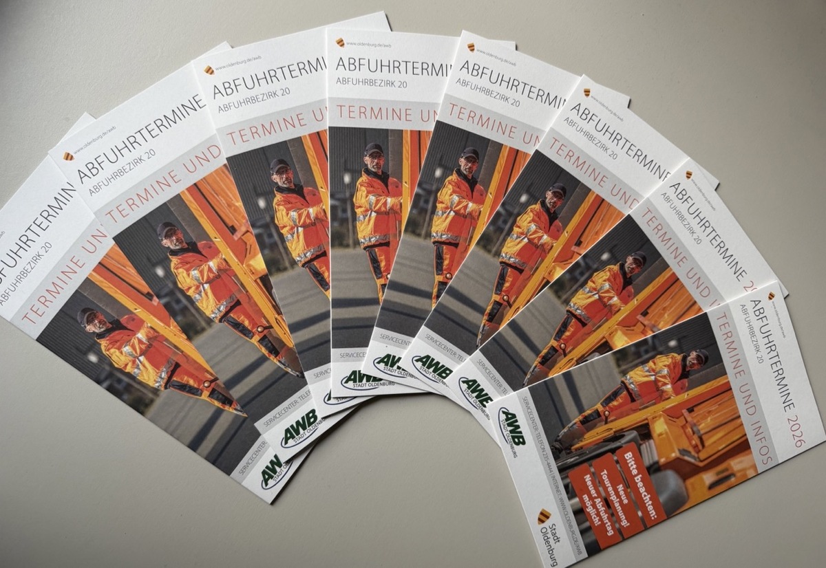 Oldenburg stellt um: AWB startet 2026 mit neuer Tourenplanung – das musst du wissen! 🚛