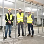 Tiefgarage am Stadtmuseum: Erste Stützen stehen – Stadt zieht Sicherungsmaßnahmen vor