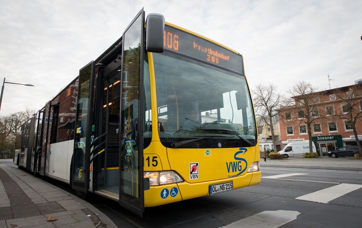 Weihnachten mobil in Oldenburg: So fahren die VWG-Busse an den Feiertagen