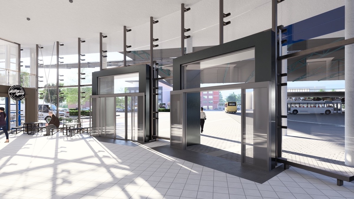 Neuer Look für den Norden: Bahnhof Oldenburg bekommt größere Eingangstüren