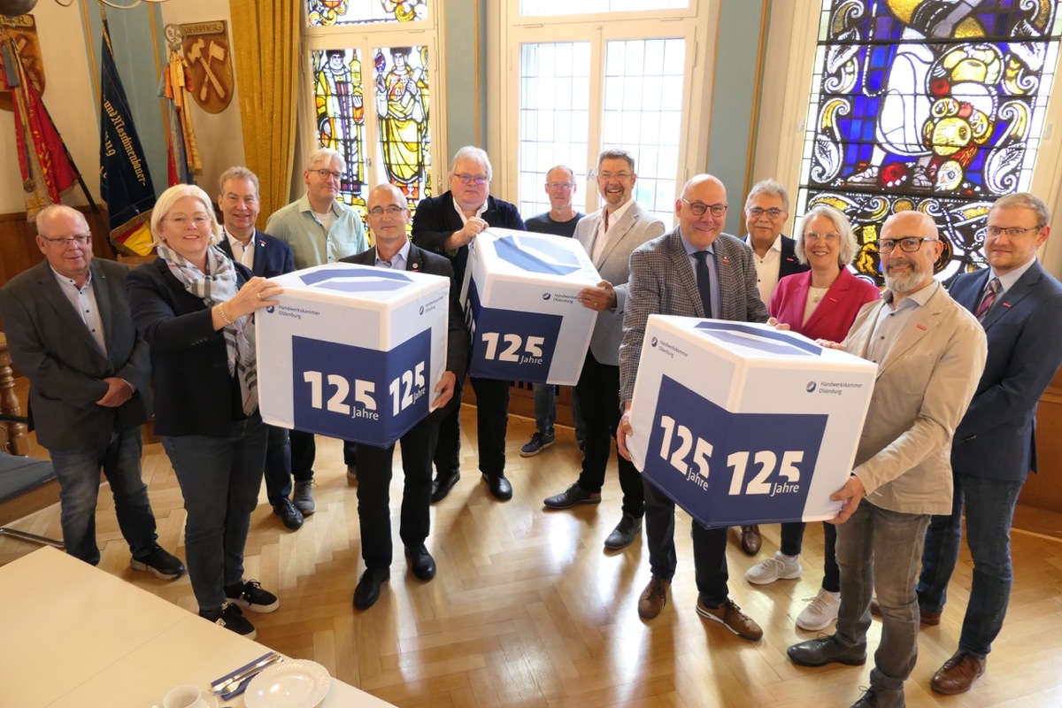 125 Jahre Handwerkskammer Oldenburg: Von der Schneiderstube zum starken Netzwerk für 13.400 Betriebe! 🎉