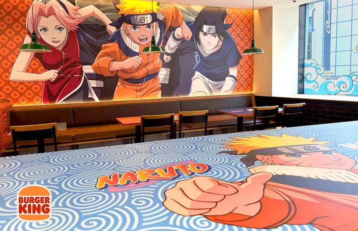 Anime-Alarm bei Burger King®: NARUTO trifft auf Whopper®! 🍔🍥